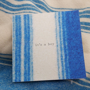 It's a boy!