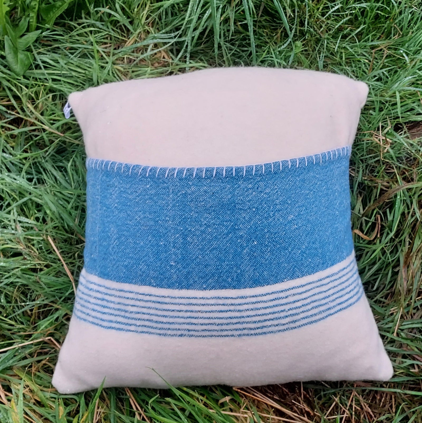 Vintage Blanket Cushion