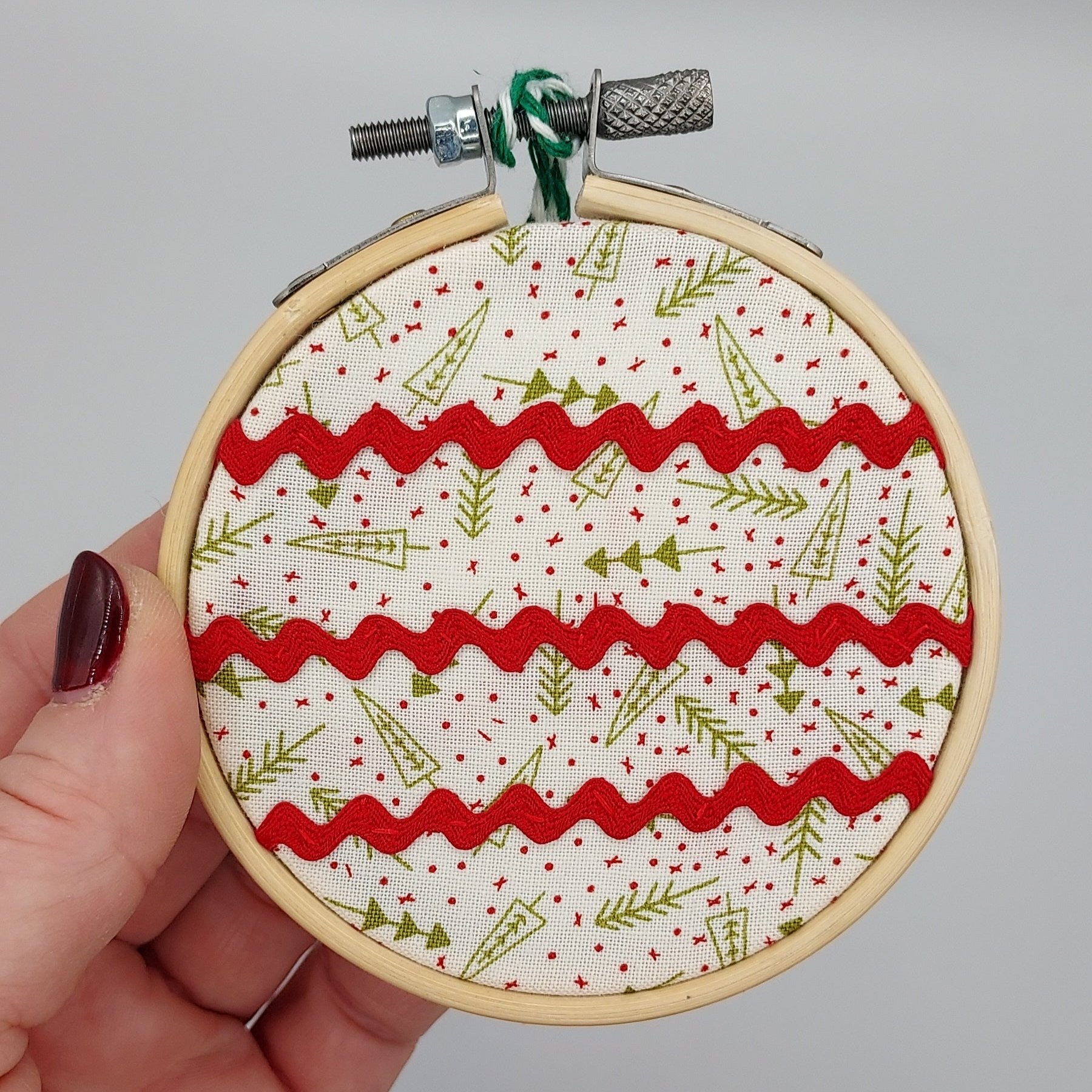 Christmas hoop